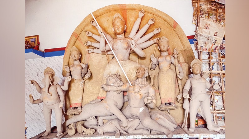 This is the special thing about Ghatal Durga Puja