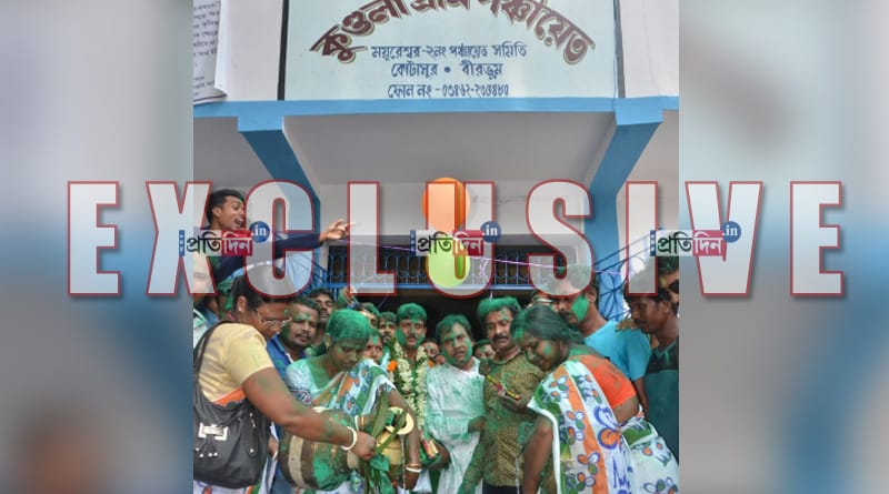 TMC wrestles Birbhum panchayat from BJP, ‘purifies’ it with Gangajal