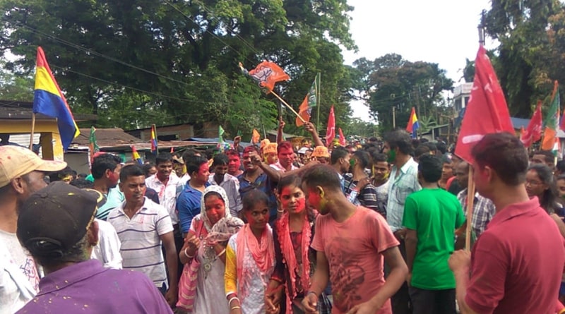 Malbazar: opposition forms board in Panchayet by toss