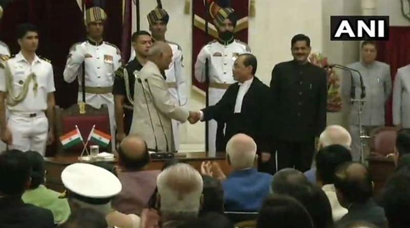 Ranjan Gogoi takes charge as CJI