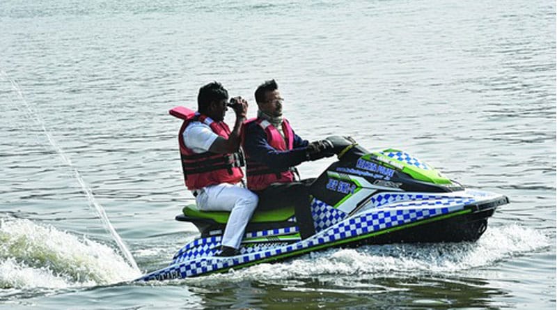 Kolkata police to use Jet ski in Mohalaya Security