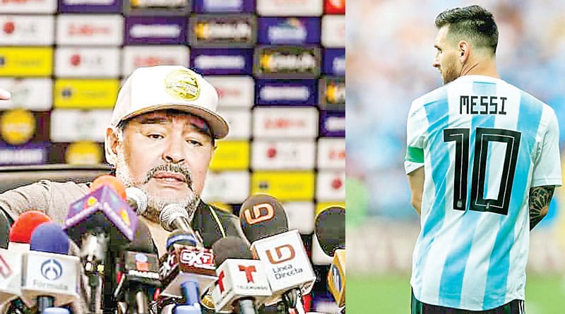Maradona advises Messi to retire