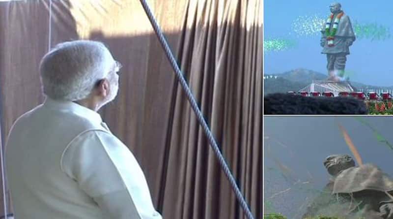 PM Modi inaugurates statue if Unity, pays homage to ‘Ironman’