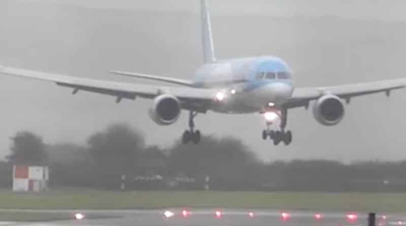 Watch: Pilot's Daring Sideways Landing At Bristol Airport 