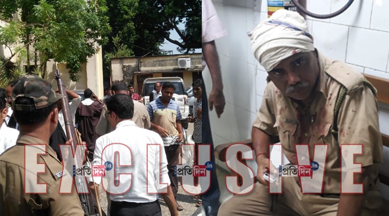 Anti-socials snatch murder accused From court in Contai