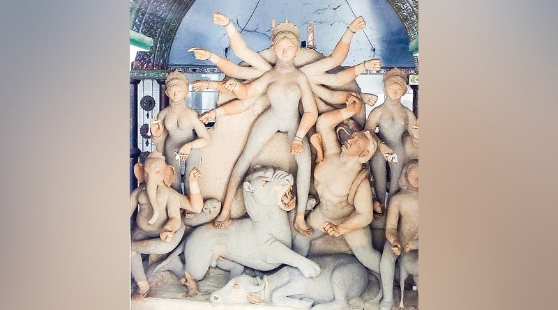 Ketugram: This is the unique feature of Roybari’s Durgapuja