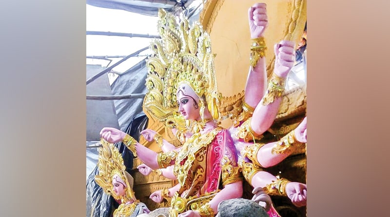 This Durga Puja in Tamluk has a distinct history