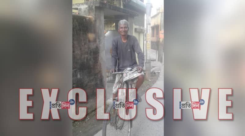 This man earns his living by arranging permission For Durga puja
