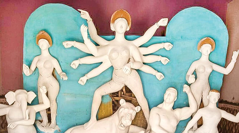 This durga puja in Bankura has an interesting story