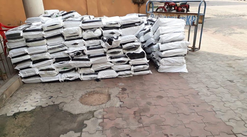 2407 kg weed seized in Kolkata 