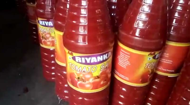Adulerated Ketchup factory busted