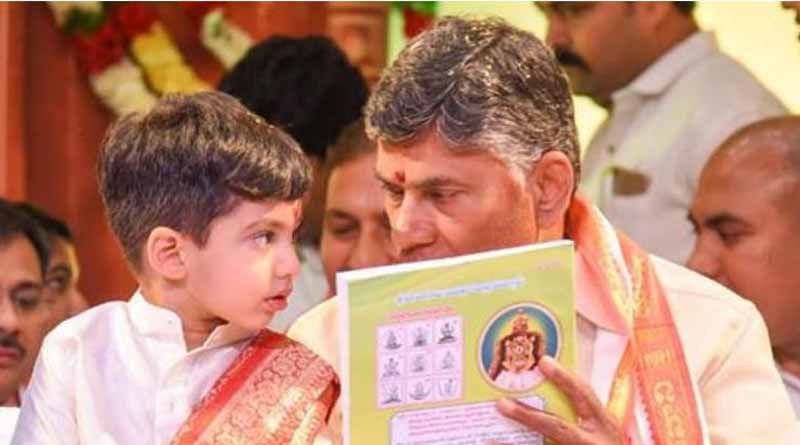 Chandrababu Naidu's wealthy grandson
