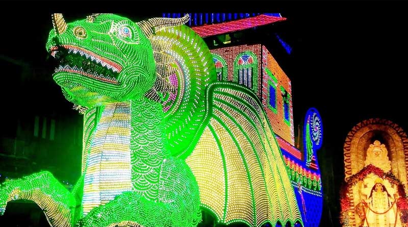 Jagaddhatri Puja carnival in Chandernagore