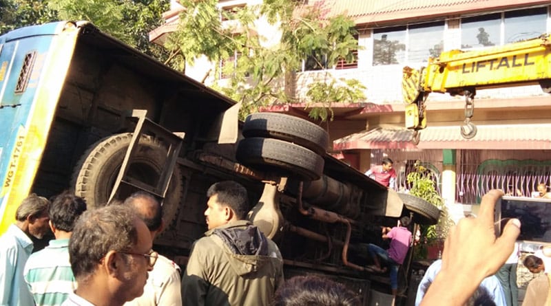 20 passengers injured in an accident