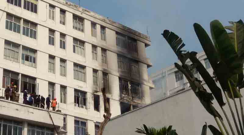 Fire at Park Street building