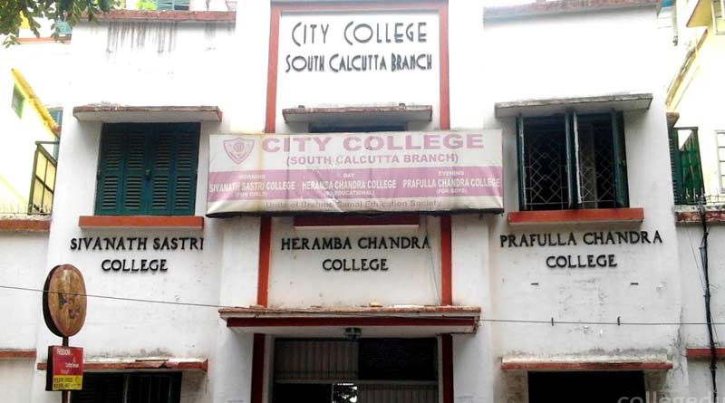 Student protest at Kolkata College 
