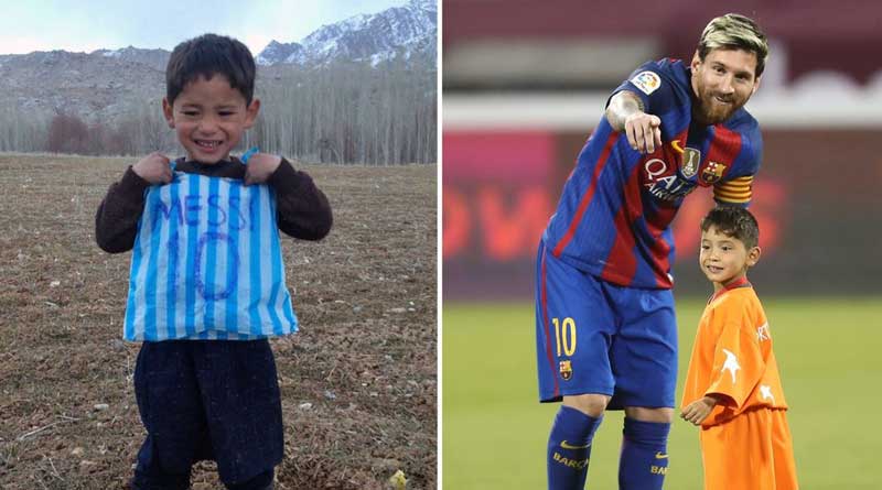 Afghan 'Little Messi' forced to flee