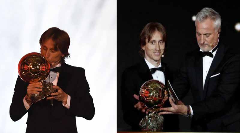 Modric wins Ballon d'Or