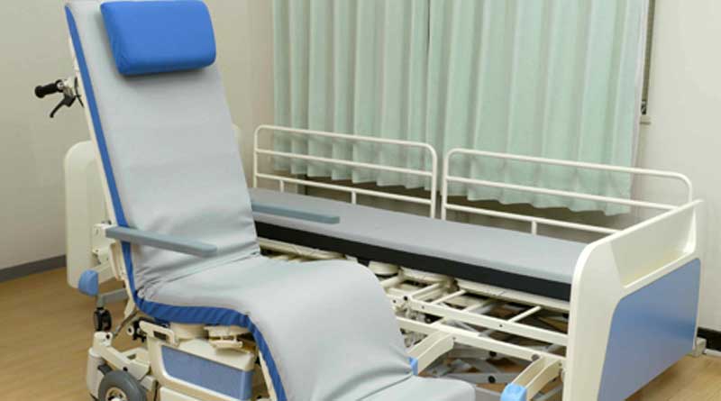 Robot bed in Calcutta Medical College
