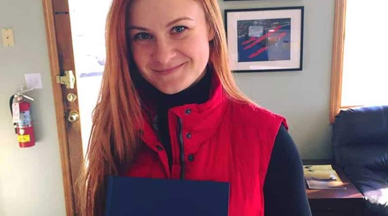  Maria Butina pleaded guilty to acting as a Russian agent