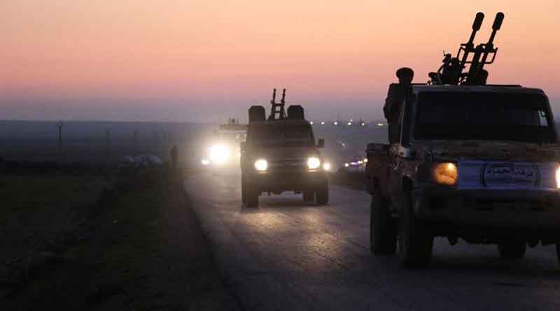 Turkey-backed rebels in Syria