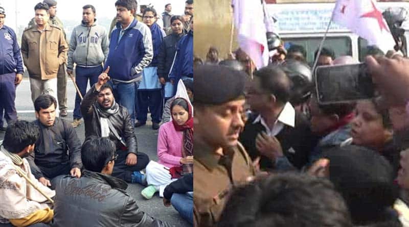 DYFI cadres barred from Bike rally by Police