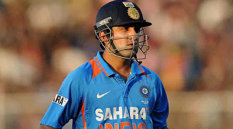 Gambhir scores century on his farewell match