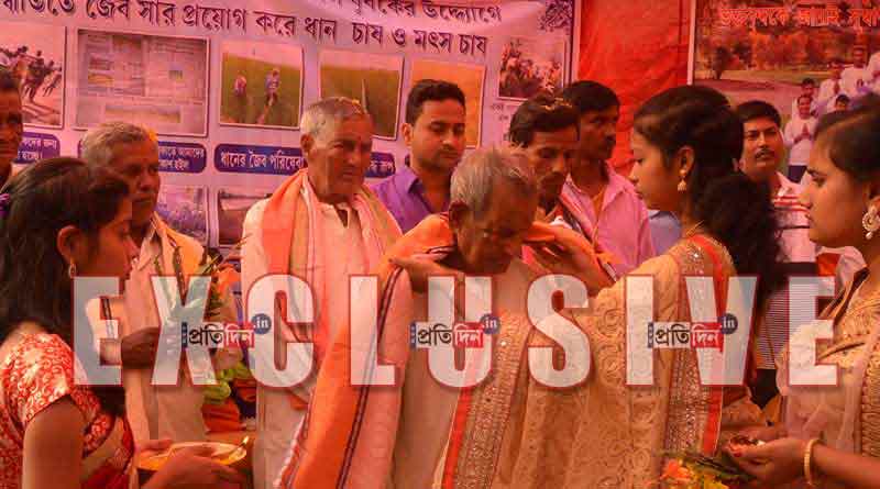 Aged son-in-laws are felicitated 