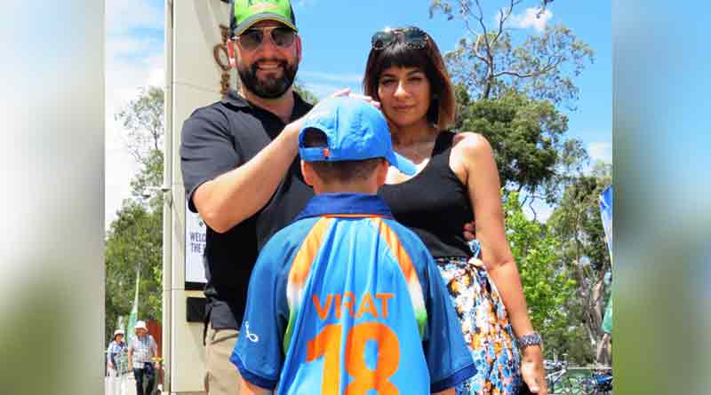 Virat Kohli's Aussie fan