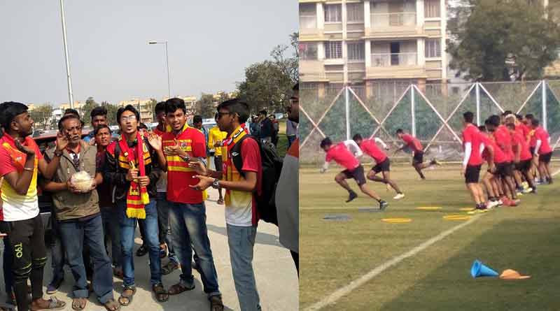 East Bengal practice in YBK