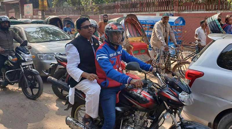 Bangladesh Minister to go on Bike