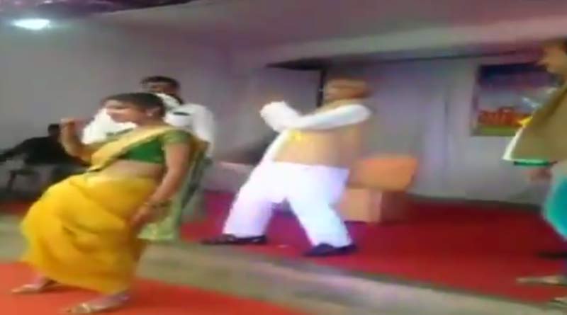 Maha MLA dance at school function