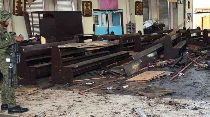 Philippines church attack, 27 dead  