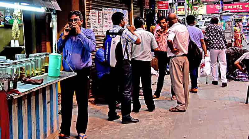 Hawkar free footpath in Darjeeling