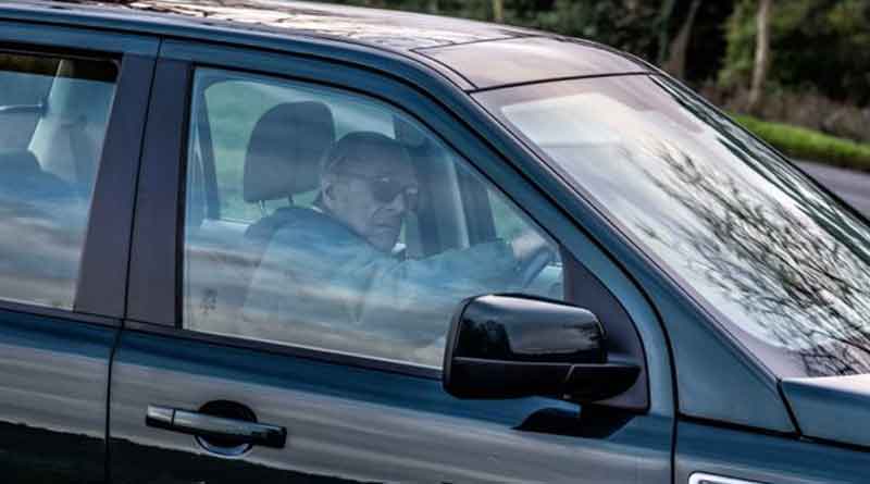 Prince Philip escapes unhurt