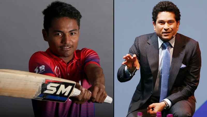 Rohit Paudel Breaks Sachin's record