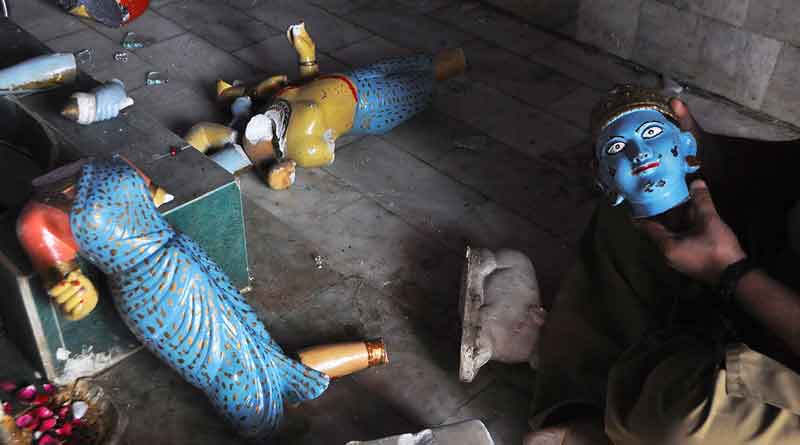Hindu temple vandalised in Pakistan 