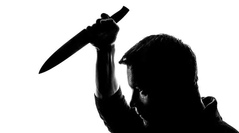 Man stumbles upon wife's affair, stabs her to death