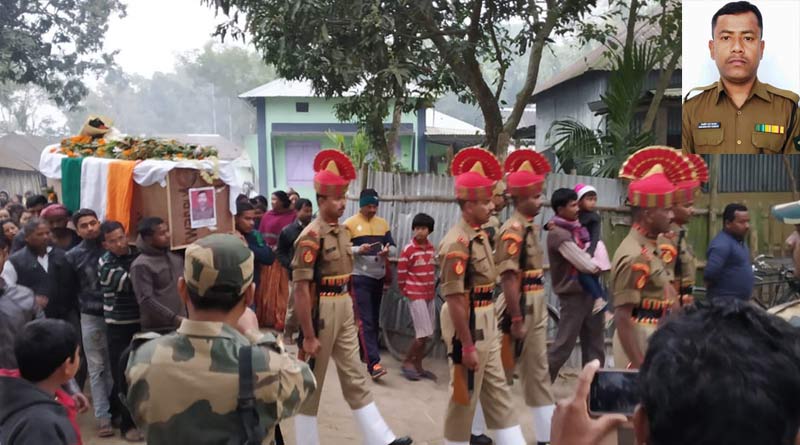 BSF jawan martyred in India-Bangladesh Border.
