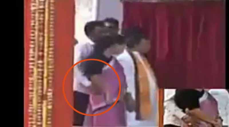 minister seen groping woman colleague 