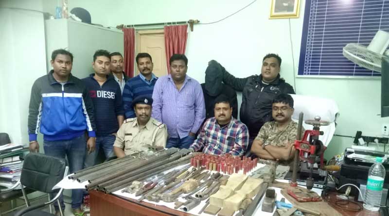 Arms factory busted in Joynagar again 