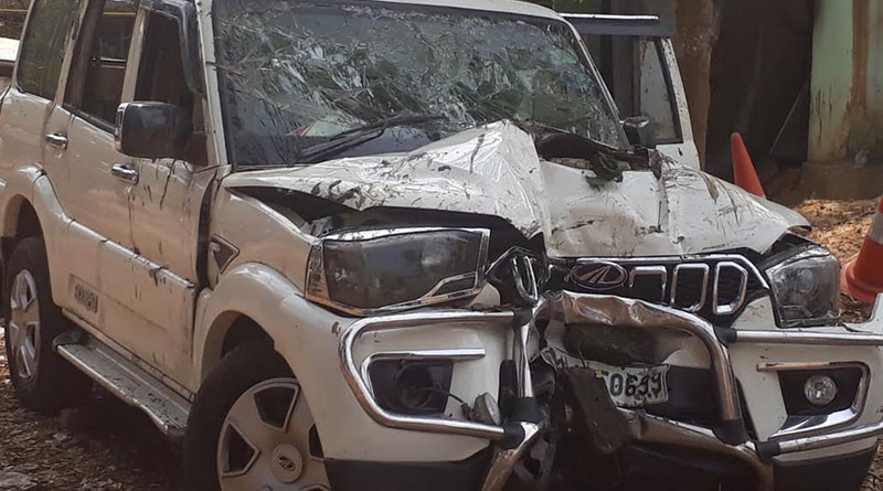 Accident in Ghata's Daspur, died three