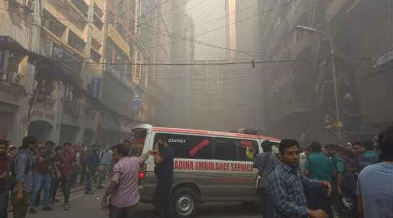 Massive fire engulfs Bangladesh building, army deployed
