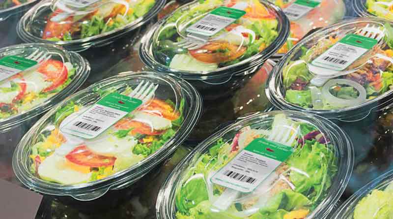 Train catering revolution with bar codes on food