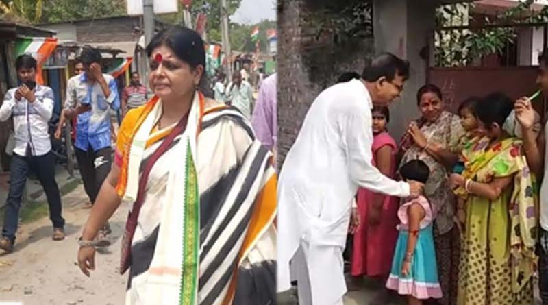 CPIM and CONG candidate of raiganj starts election campaign