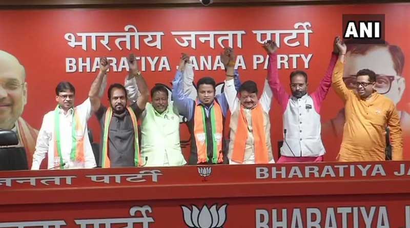 Congress mla from Bagda joins BJP.