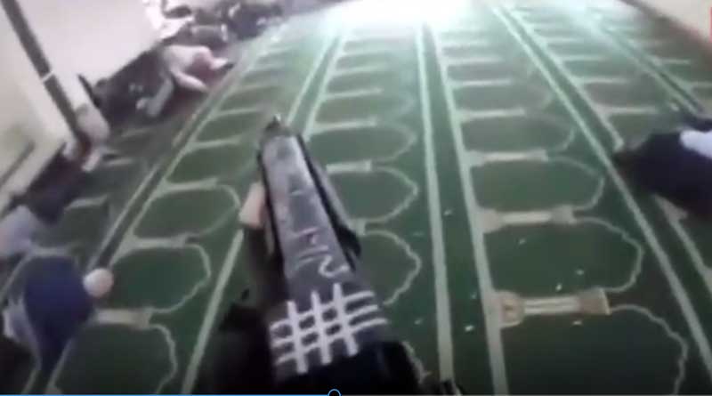 Mosque Shooter's Live Video in social media.