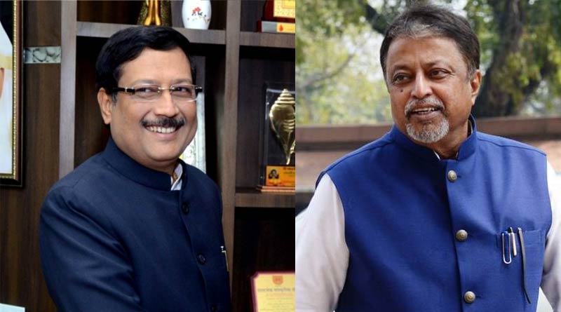 Mukul Roy at Sabysachi Dutta's house