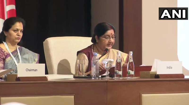  Sushma warns Pak for Terror funding