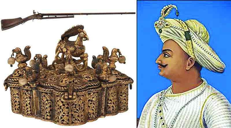 The gun of Tipu Sultan, sword of Hyder Ali auctioned in Britain